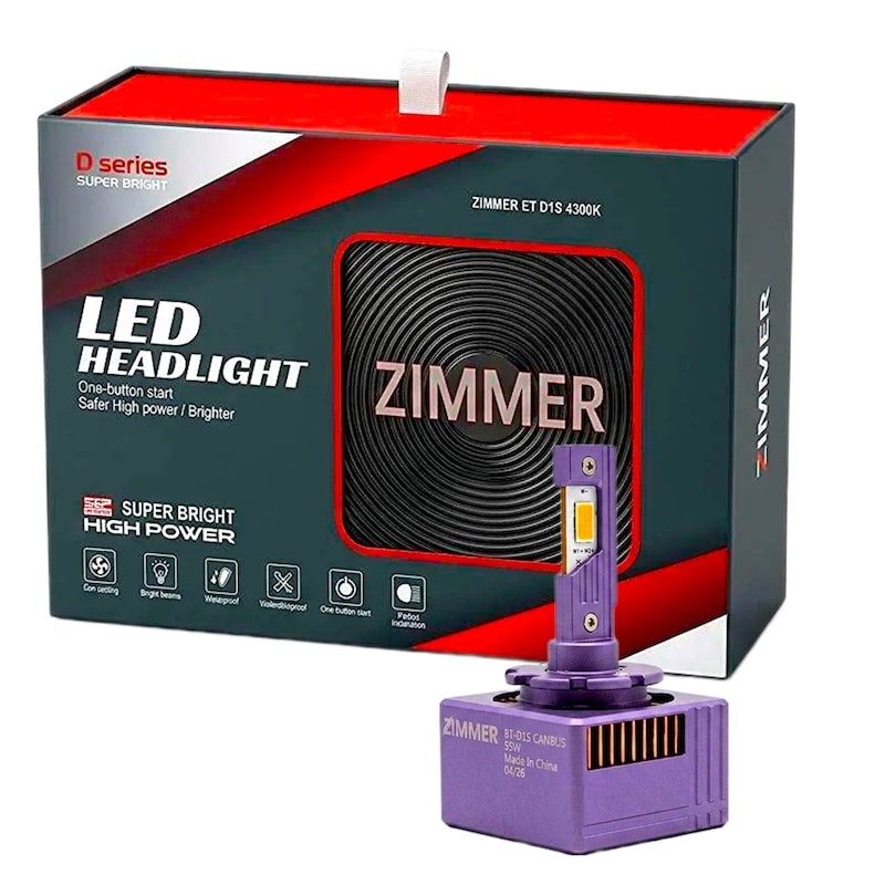 هدلایت D1S زیمر ZIMMER سری6000k یخی