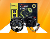 لنز چراغ سام خودرو مدل جغدی سه چشم 702