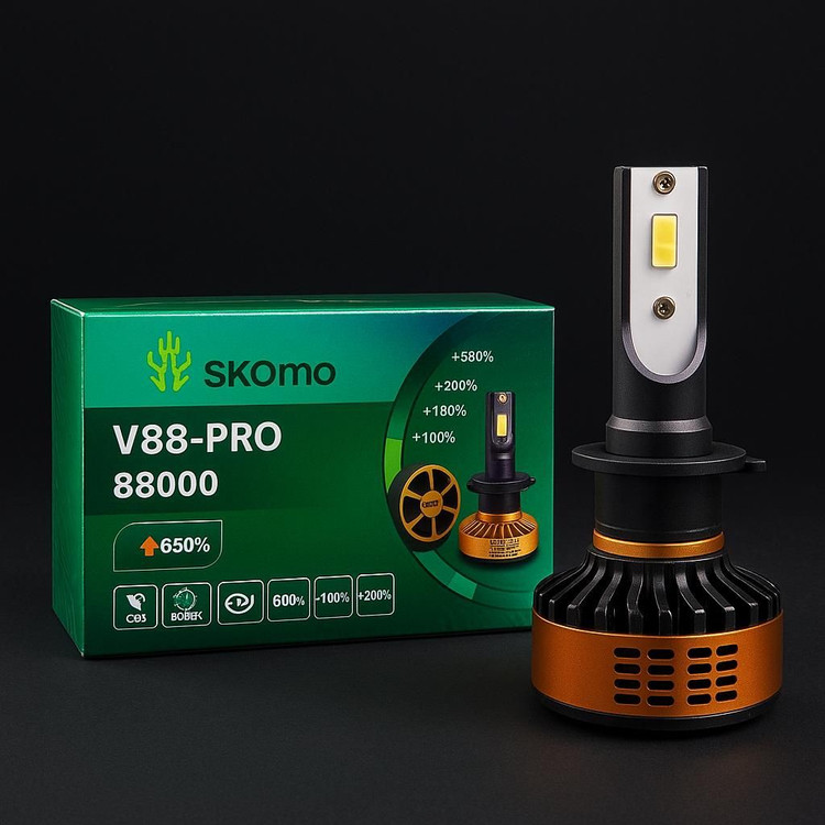 هدلایت V88 برند لنزو 70 وات